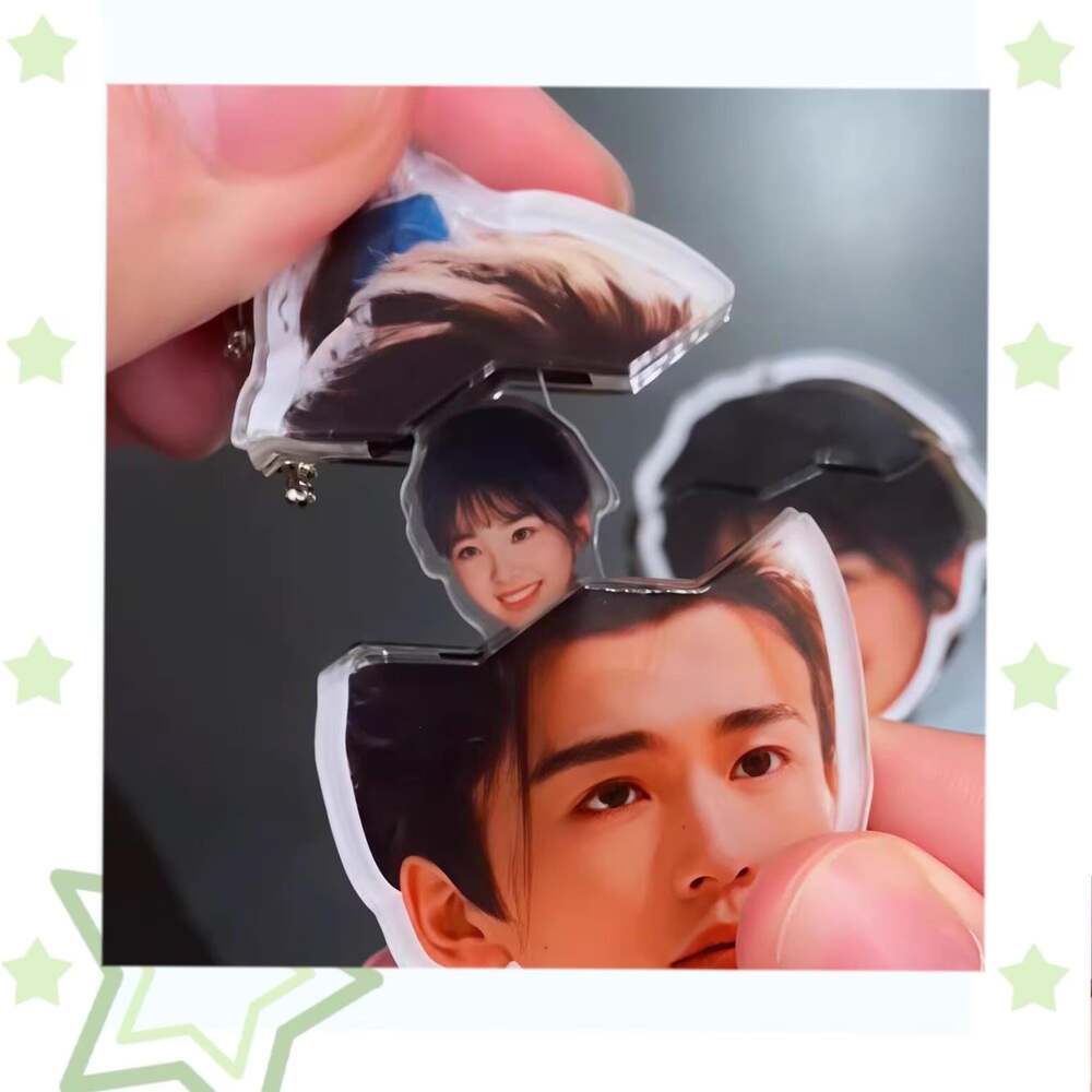 Pursuit of Jade Pull-Out Keychain, Xie Zheng,Fan Changyu Funny Shape Acrylic Cha